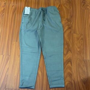 🪖 Zara Men's Army Green East Knit Joggers sz. large NWT 🪖